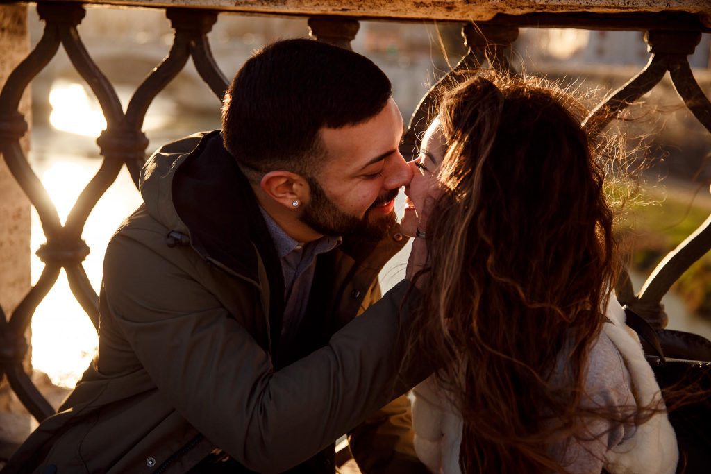DO1 0223 1024x683 - Flavia + Daniele || Servizio fotografico di coppia a Roma