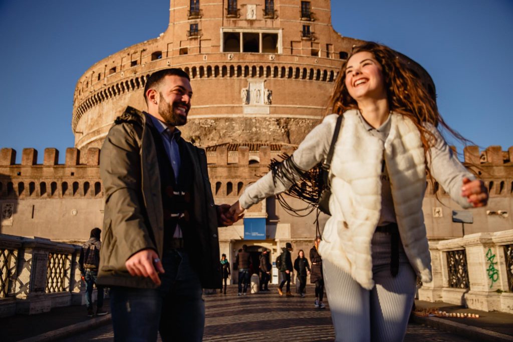 DO1 0286 1024x683 - Flavia + Daniele || Servizio fotografico di coppia a Roma