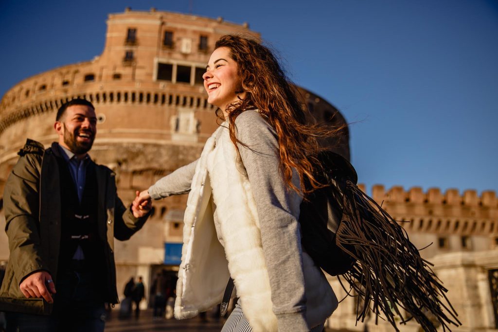 DO1 0287 1024x683 - Flavia + Daniele || Servizio fotografico di coppia a Roma