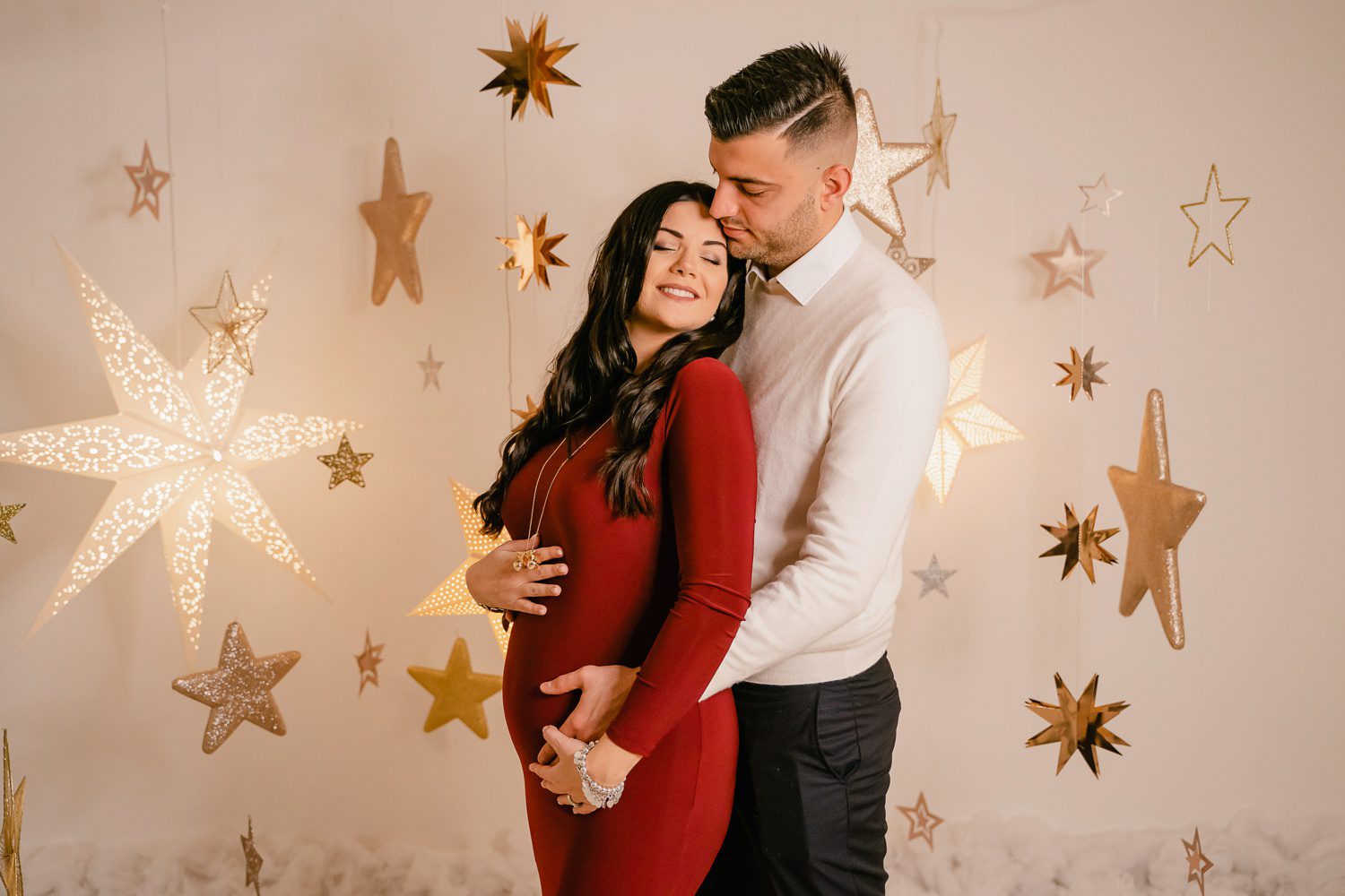 Dolce Attesa sul set fotografico di Natale